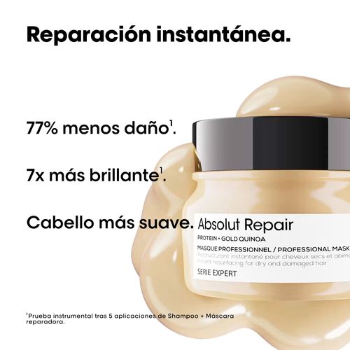 Máscara Reparadora Cabello Grueso Absolut Repair 250ML